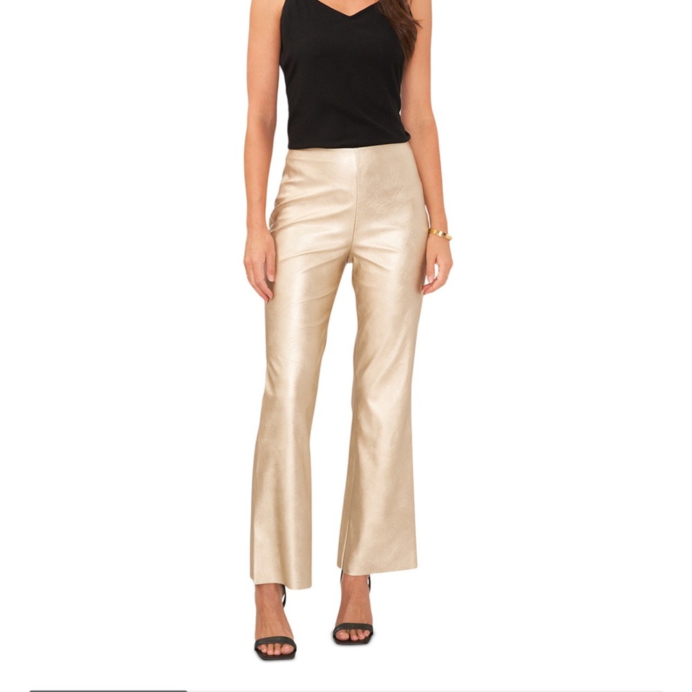 Vince Camuto soft gold pants with tags on.  Size 6